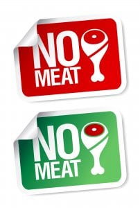 no meat stickers